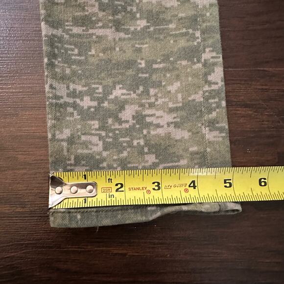 Rag & Bone green army pattern skinny jeans size 31 - Picture 13 of 13